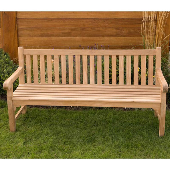 Quin Wooden Large Seating Bench Teak