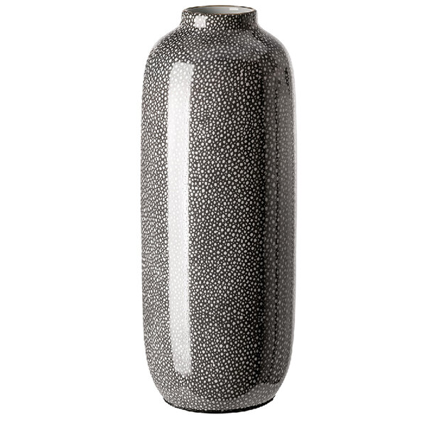Redford Large Porcelain Vase In Grey And White