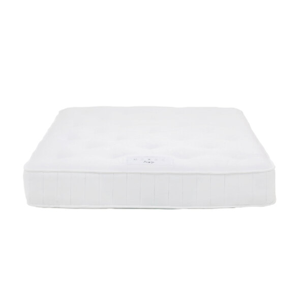 Saratoga 1000 Fabric King Size Pocket Mattress In White