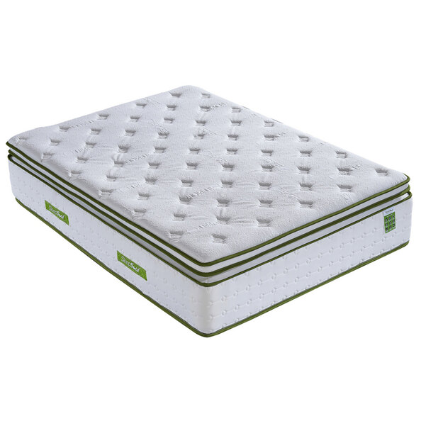 Seymour Fabric 4000 Pocket Super King Size Mattress In White
