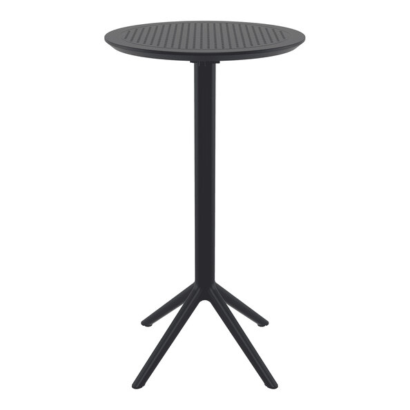 Shipley 60cm Polypropylene Bar Table In Black