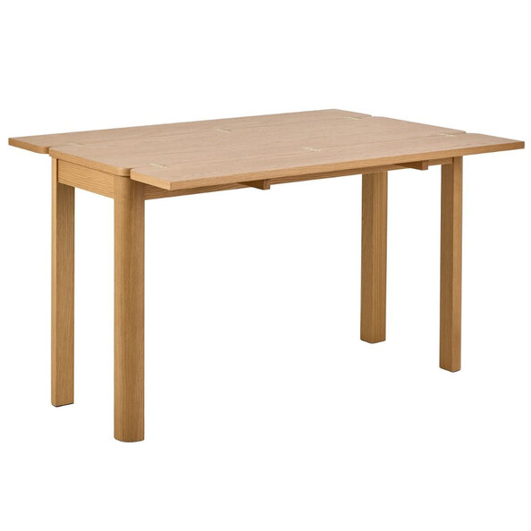 Simcoe Wooden Extending Dining Table In Matt Oak