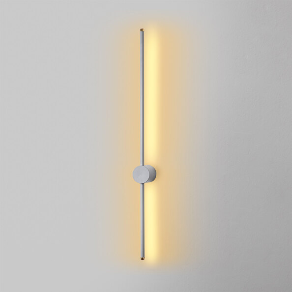 Sword Metal Wall Light in Grey