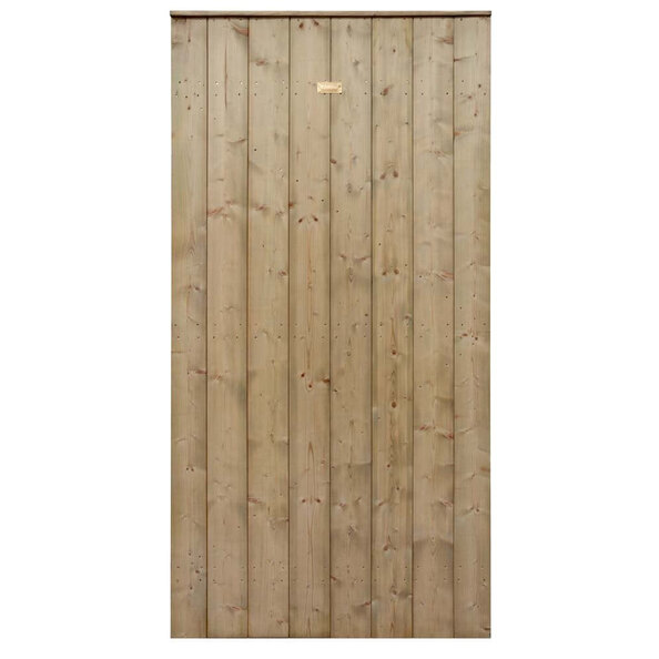 Tarkio Wooden Garden Square Top Gate In Natural