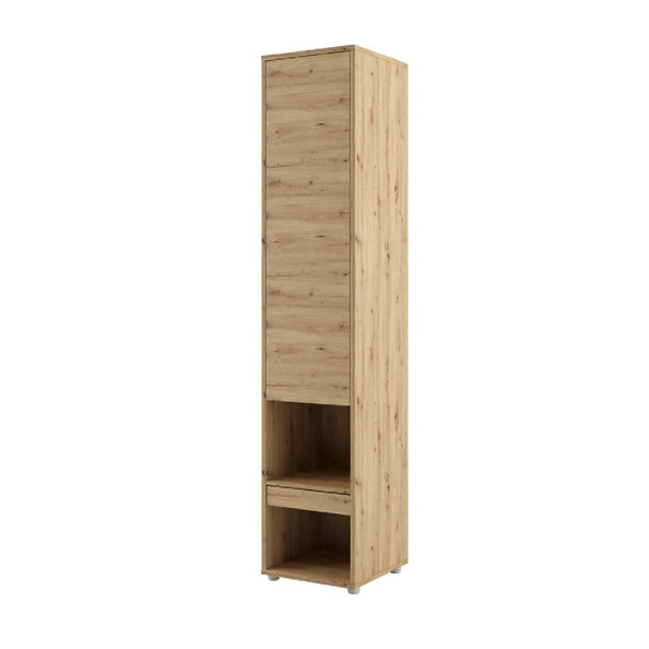 Teaneck Wooden Storage Cabinet With 1 Door In Artisan Oak