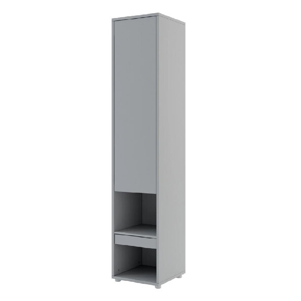 Teaneck Wooden Storage Cabinet With 1 Door In Matt Grey