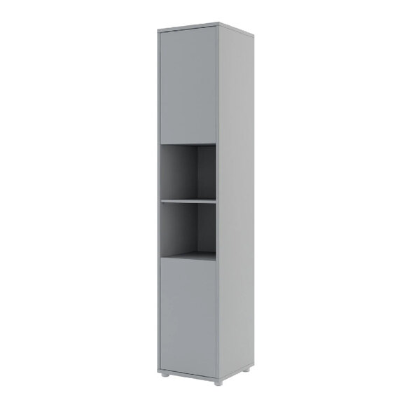 Teaneck Wooden Storage Cabinet With 2 Doors In Matt Grey