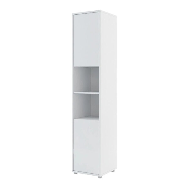 Teaneck Wooden Storage Cabinet With 2 Doors In Matt White
