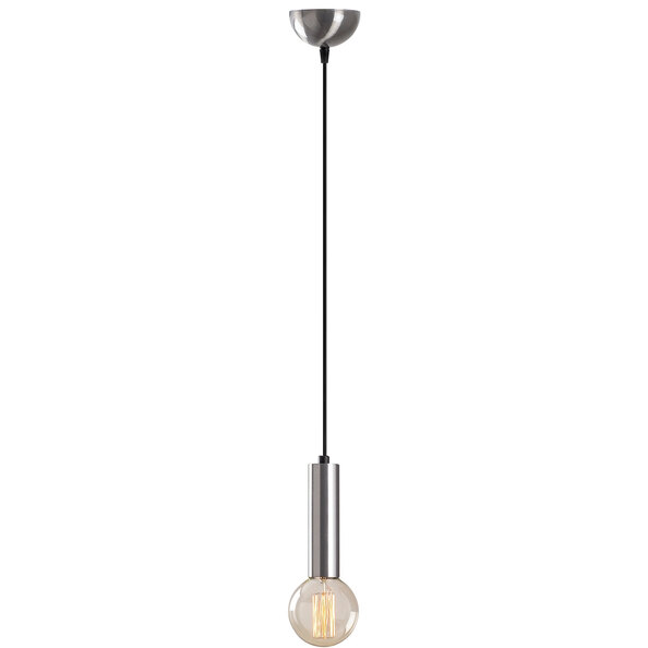 Tempo Metal Ceiling Pendant Light in Silver