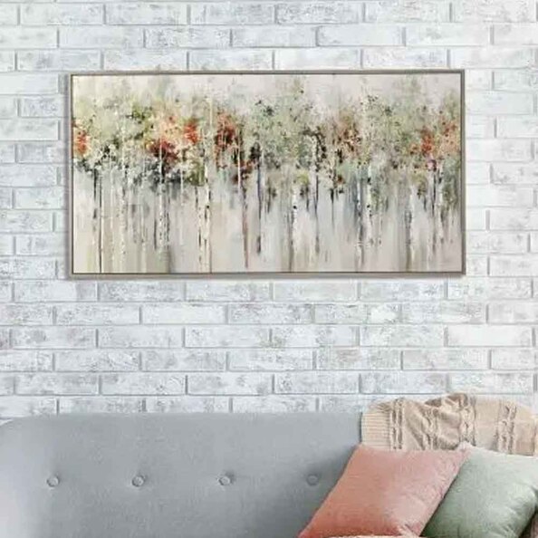 Tormel Time to Shine Canvas Wall Art in Multicolour Frame