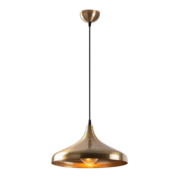 Trendline Metal Bell Shaped Ceiling Pendant Light in Vintage