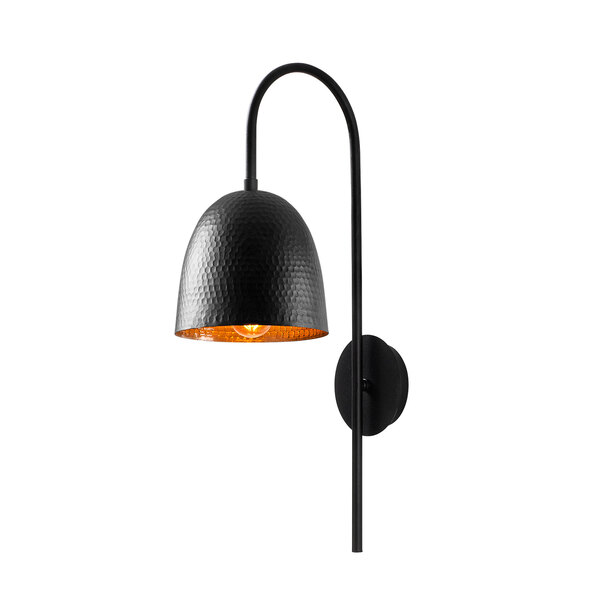 Trendline Metal Wall Light in Black