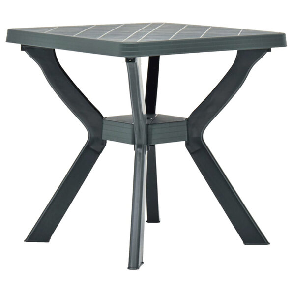 Turlock Square Plastic Bistro Table In Green