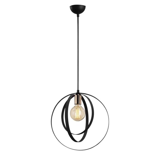 Vaveyla Metal Ceiling Pendant Light in Black