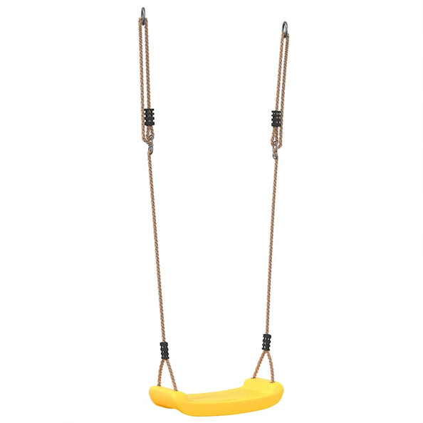 Vineland Polyethylene Kids Swing Seat In Yellow