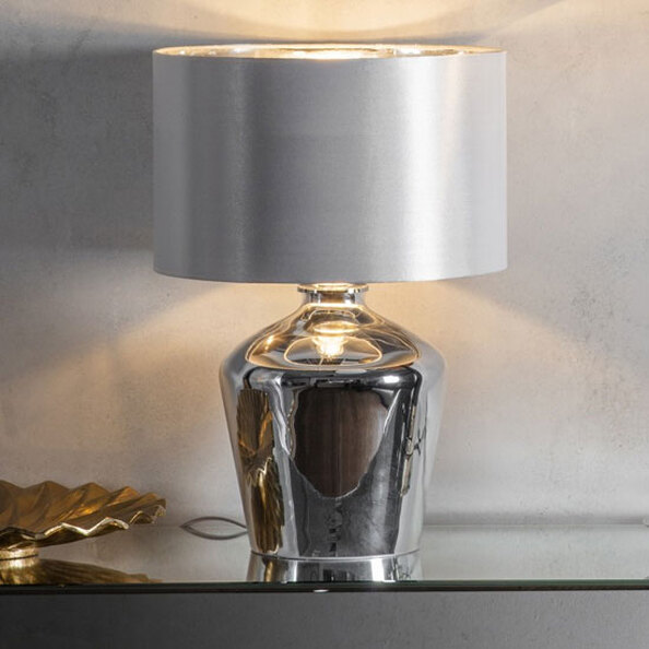 Waldorf Table Lamp In Chrome