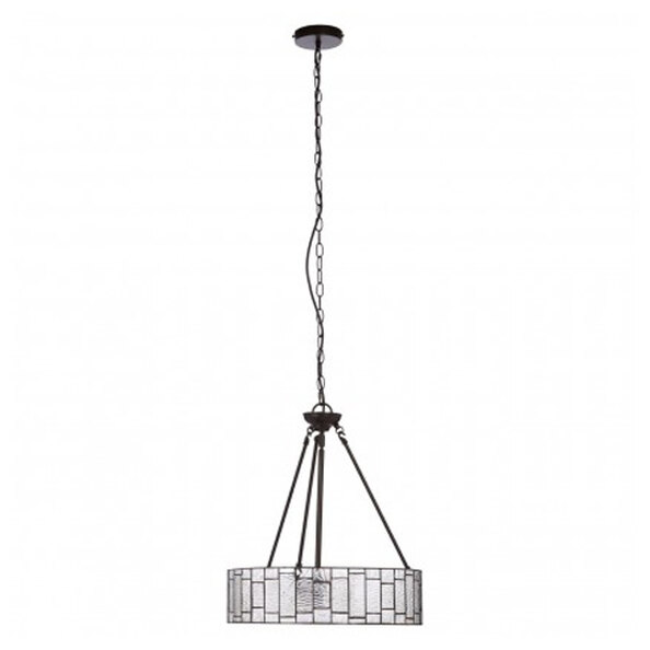 Waldron Deco 1 Pendant Light In Bronze Tone