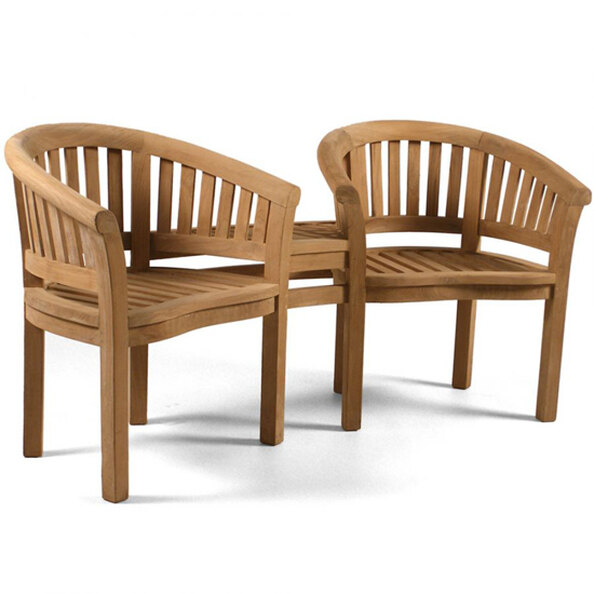 Wesley Wooden Companion Seating Bench In Teak