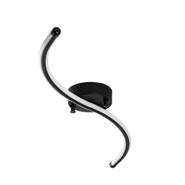 Yilan Metal Ceiling Light in Black