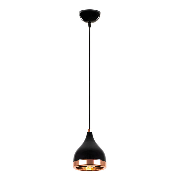 Yildo Metal Ceiling Pendant Light in Black and Copper
