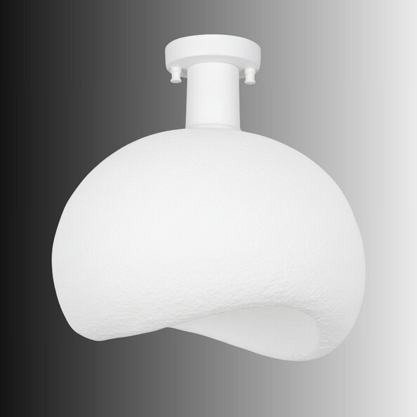 Yontu Metal Ceiling Light in White
