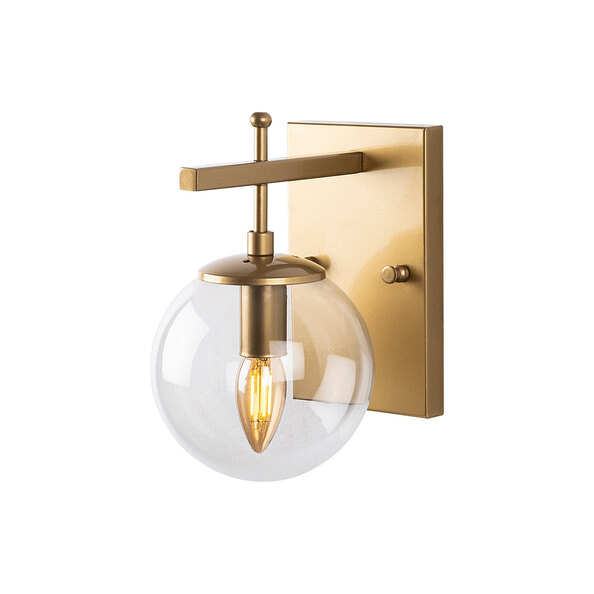 Zahar Metal Wall Light in Gold