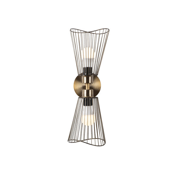 Zeyno Metal Wall Light in Vintage