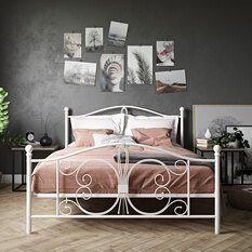 Modern Double Metal Beds UK Sale for your Bedroom