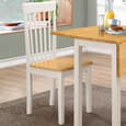 Aalto White Oak Wooden Dining Chairs In Pair