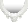 Airlia Castle Style Wall Mirror In White