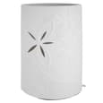 Allegan Large Porcelain Floral Design Table Lamp In White