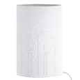 Allegan Large Porcelain Little Floral Design Table Lamp In White
