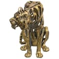 Alton Resin Hollow Tiger Sculpture In gold