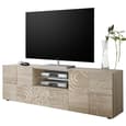 Ardent Wooden TV Stand With 2 Doors 1 Drawer In Sonoma Oak