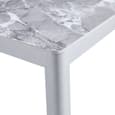 Arta Large Sintered Stone Dining Table In Grey