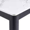 Arta Large Sintered Stone Dining Table In White