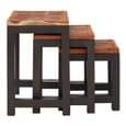 Artok Wooden Nest Of 3 Tables In Natural