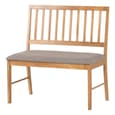 Alcudia Wooden Dining Table With 2 Chairs 1 Bench In Oak