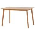 Alcudia Wooden Dining Table With 4 Ellis Dining Chairs In Oak