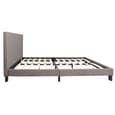Beano Fabric Small Double Bed In Grey