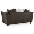 Bellvue Faux Leather 2 Seater Sofa In Grey