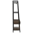 Bradken Dark Oak Wooden Storage Unit With Black Metal Frame