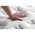 Cardiff Fabric Super King Size Mattress In White