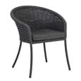 Crod Outdoor 1200mm Pebble Dining Table With 4 Chairs In Grey