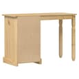 Croydon Wooden Dressing Table With 3 Drawer In Brown