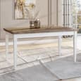 Eilat Extendaing Wooden Dining Table In Abisko Ash