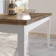 Eilat Extendaing Wooden Dining Table In Abisko Ash