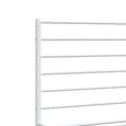 Eldon Metal Super King Size Bed In White
