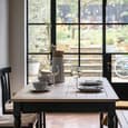 Elvira Wooden Extending Dining Table In Oak And Meteror