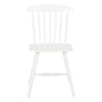 Emmett White Wooden Dining Chairs In Pair